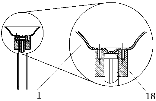 A pneumatically driven flexible support control device