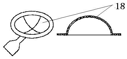 A pneumatically driven flexible support control device