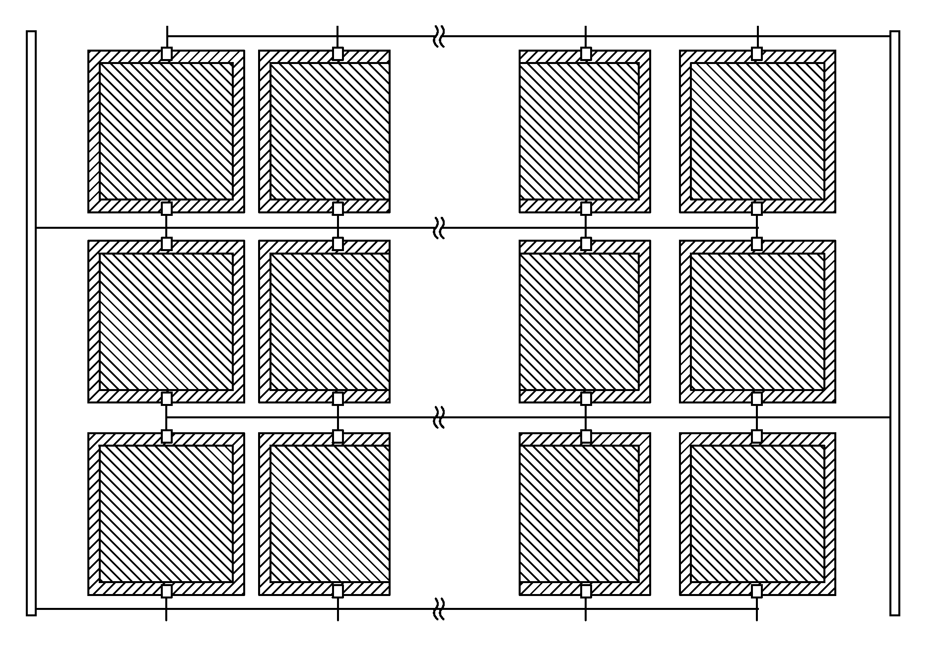 Multi pixel photo detector array of Geiger mode avalanche photodiodes