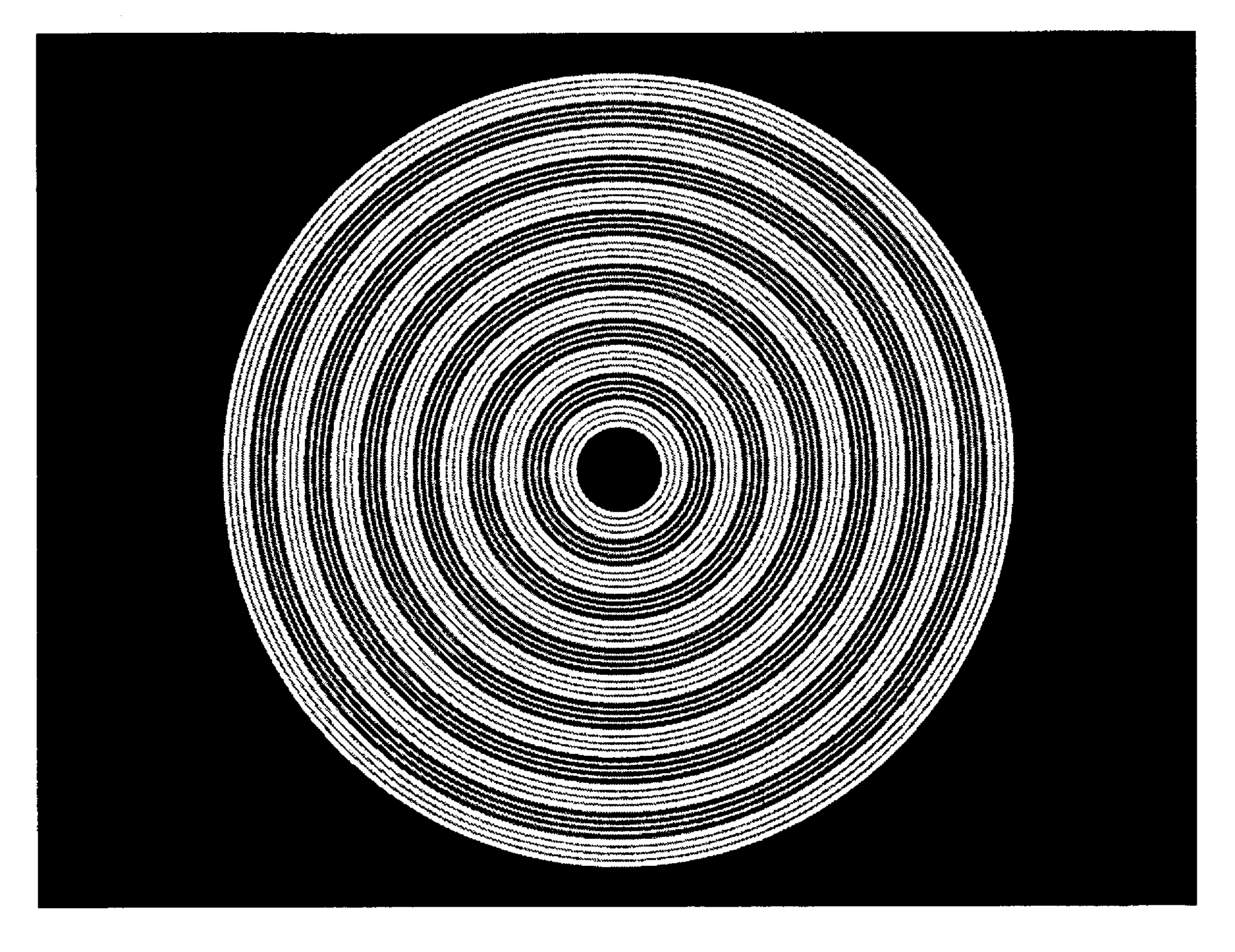 Monochromatic multi-resolution corneal topography target