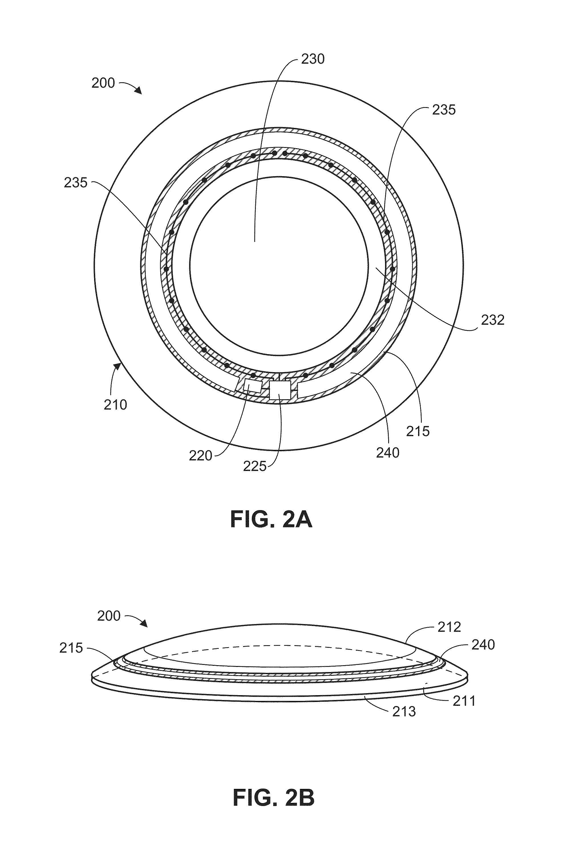 Eye-mountable device to provide automatic accommodation and method of making same