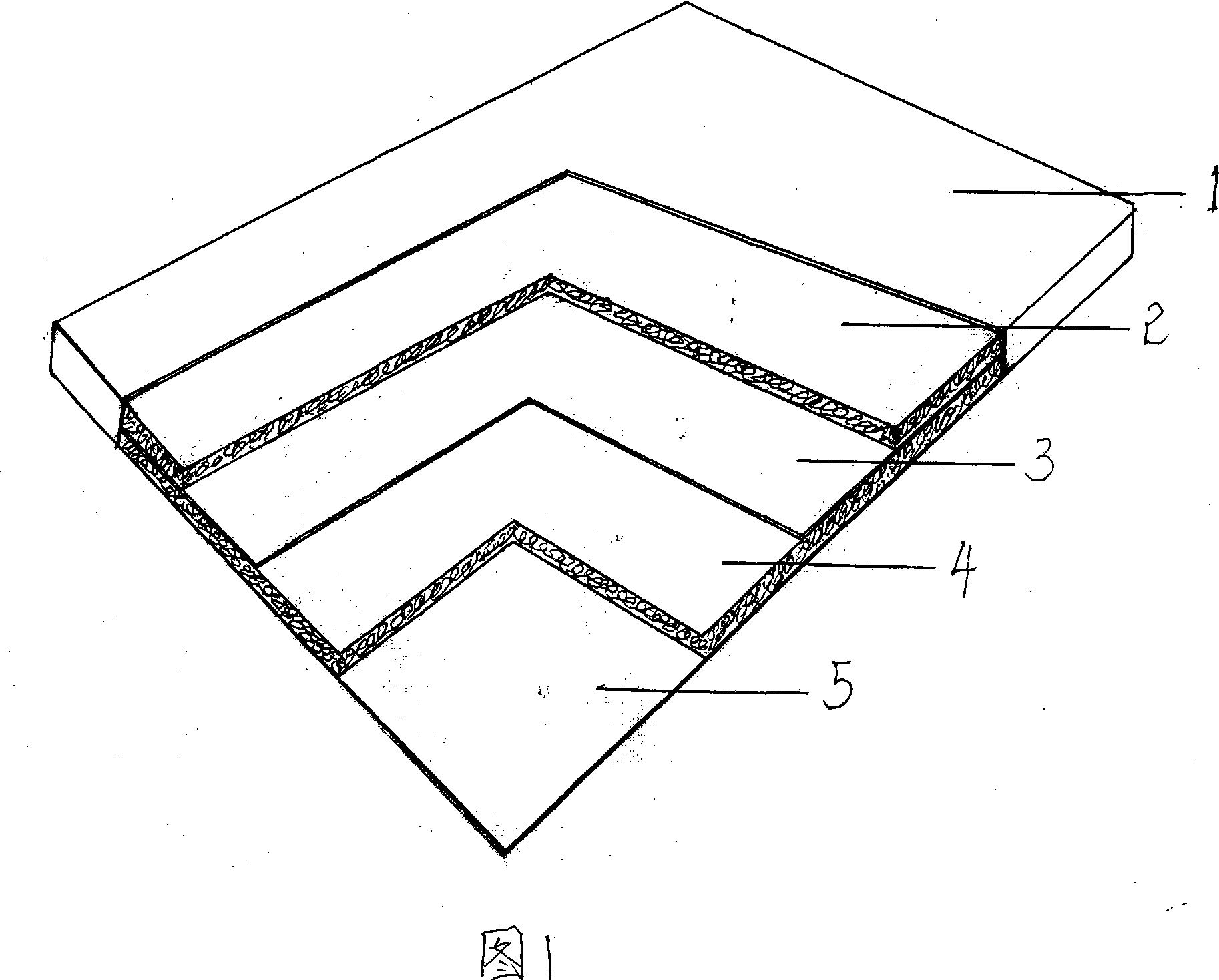 Method for producing white goat wool quilt