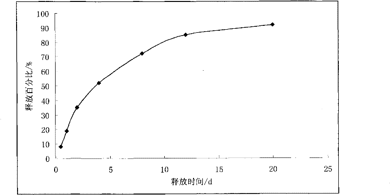 Method for preparing anti-infective agent long-acting injection