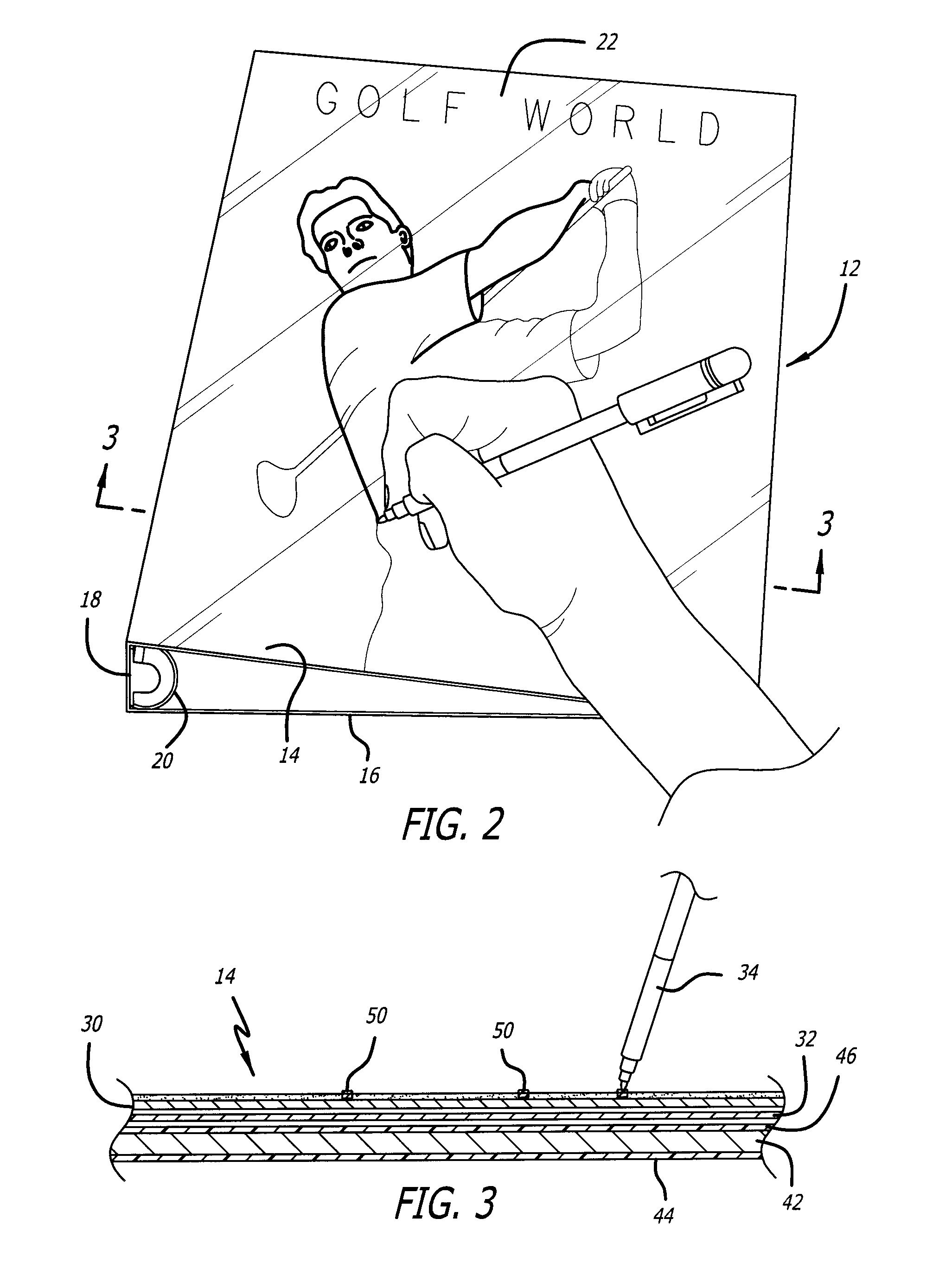 Drawable and/or traceable binder