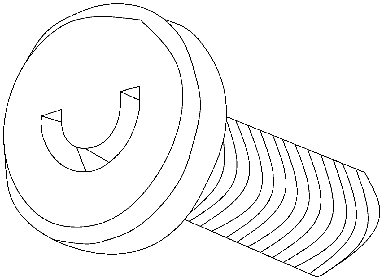 A non-standard screw tightening robot