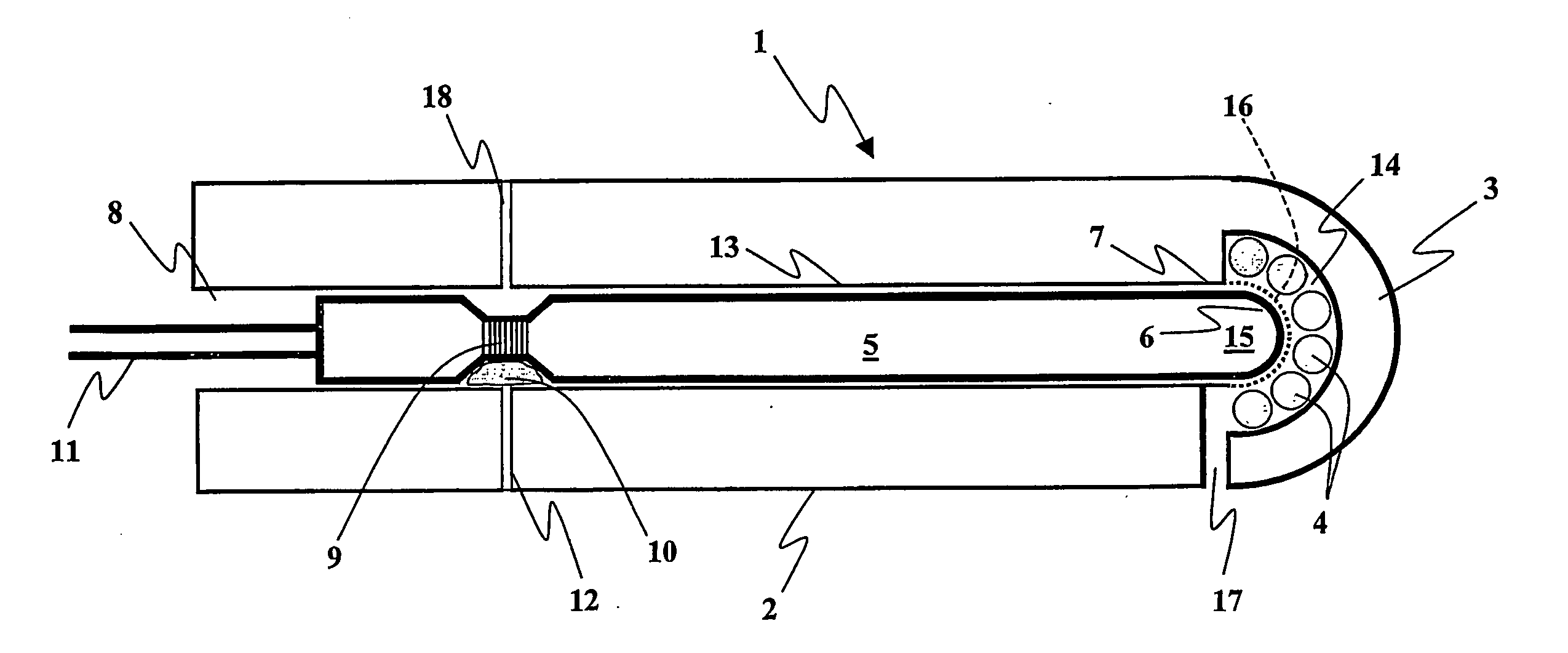 Connector block for shock tubes and method of securing a detonator therein