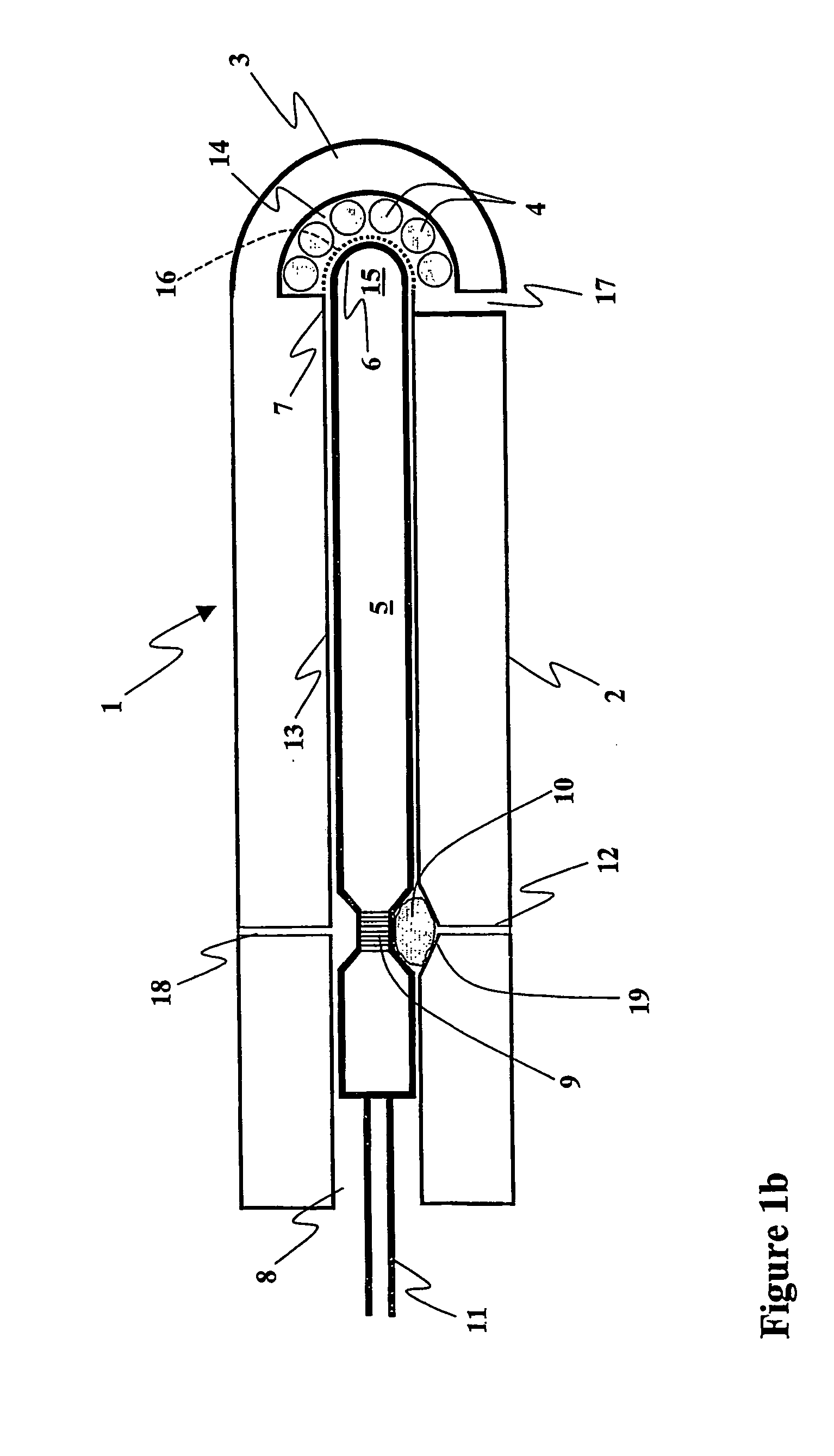 Connector block for shock tubes and method of securing a detonator therein