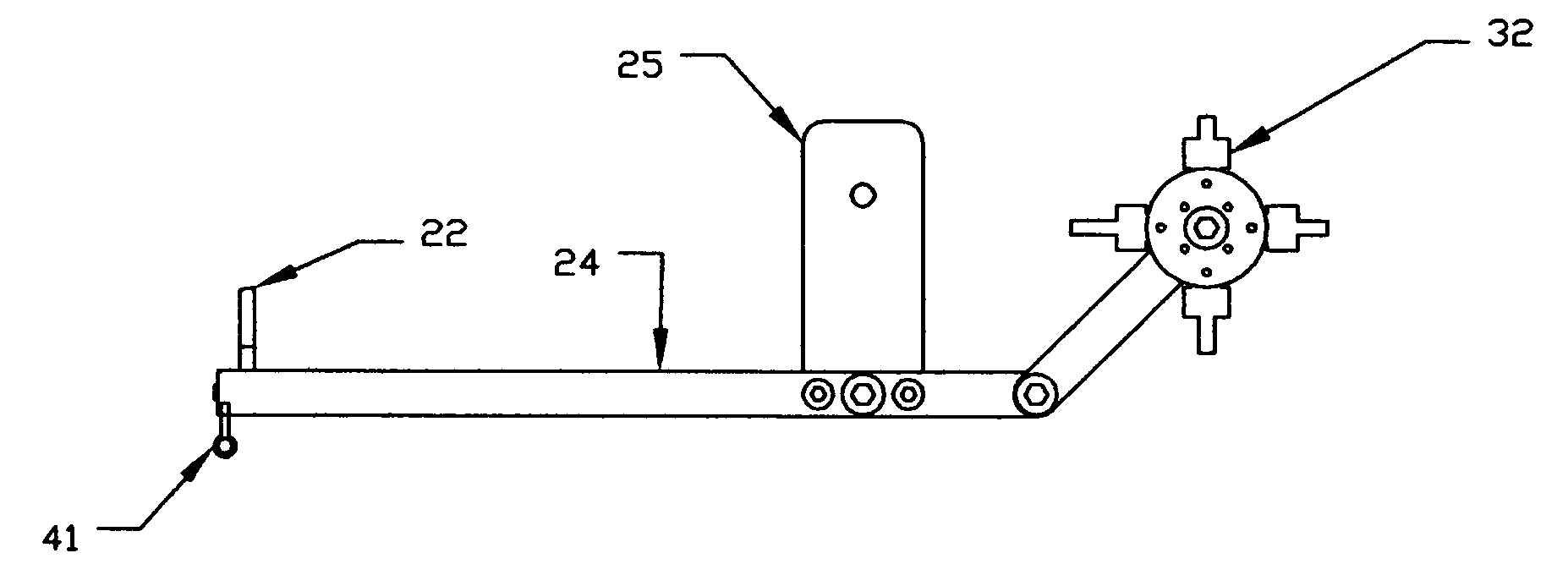 Wheel blade sight