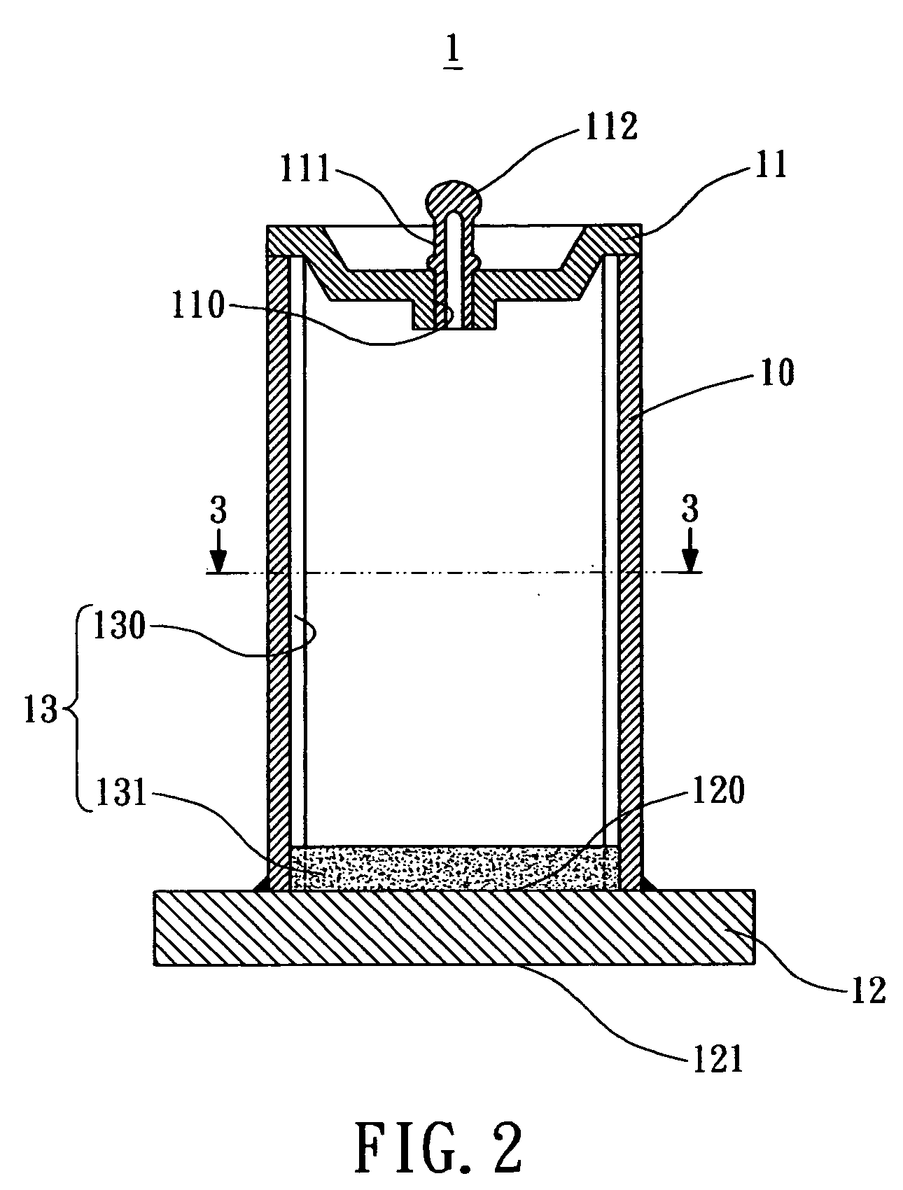 End surface capillary structure of heat pipe