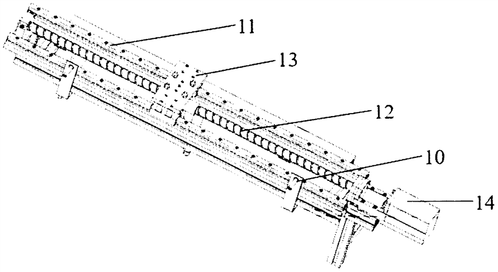 Array type assembly line garbage article intelligent fine sorting device