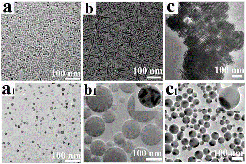 Nanometer material used for photothermal therapy and preparation method thereof