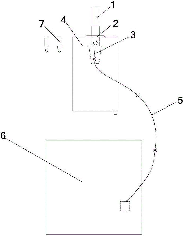 Rotation-pipe-shaped object cleaning device