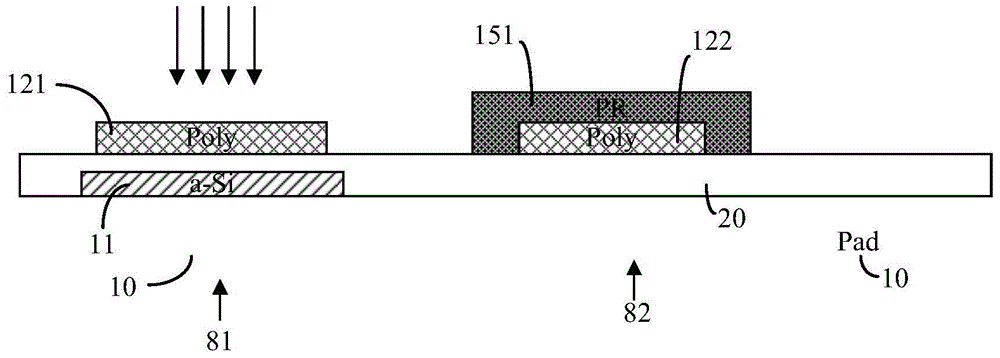 Low-temperature polycrystalline silicon thin-film transistor based on dual-gate structure and preparation method thereof
