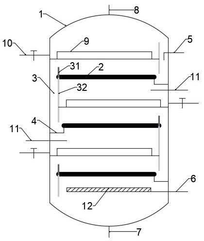 A tower biofilter