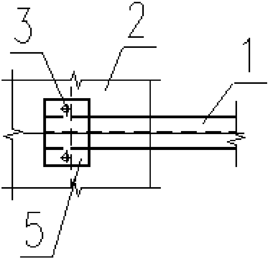 Construction method of a pipeline support node structure