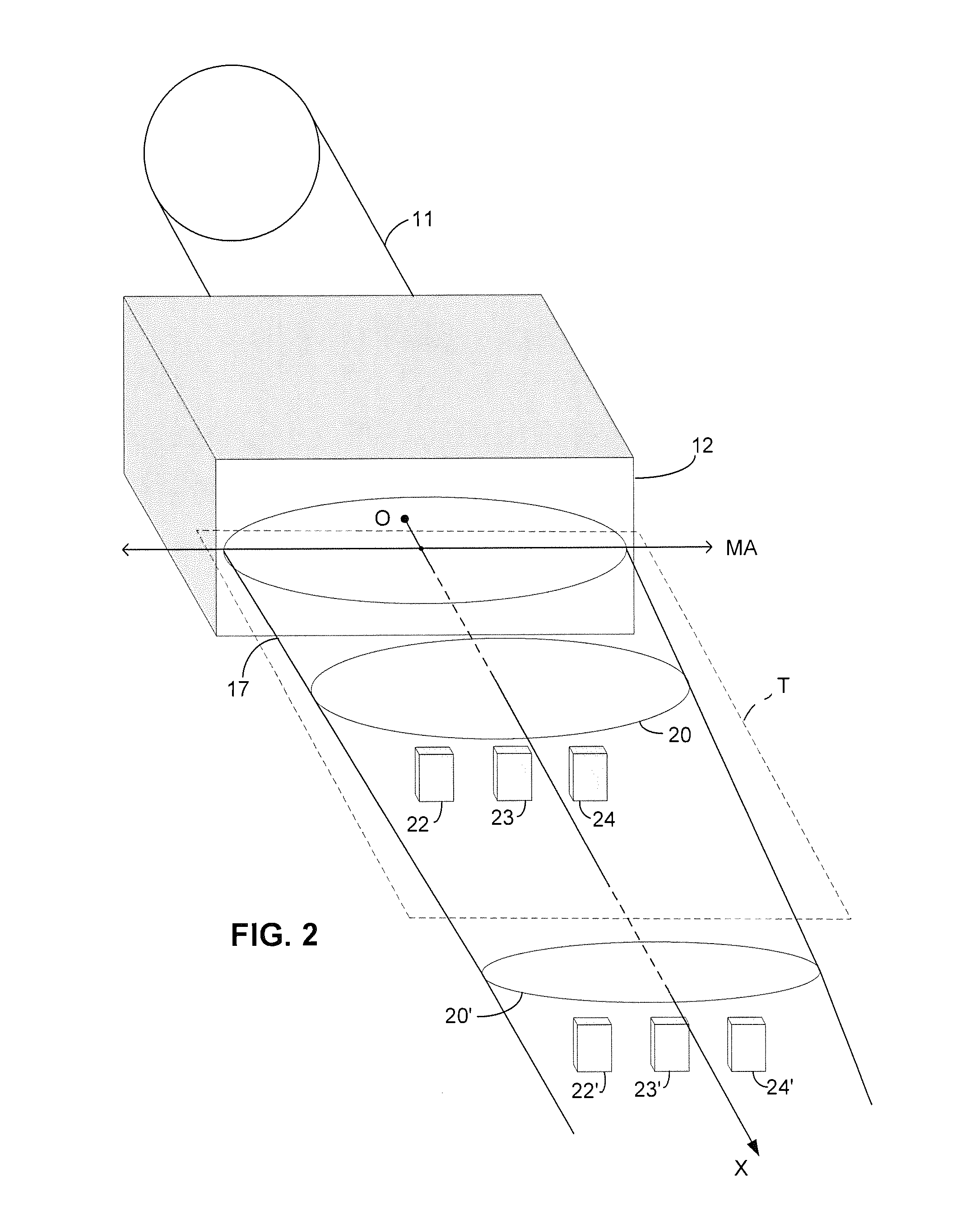 System and method for continuous flow production of nanometric or sub-micrometric powders by the action of laser pyrolysis