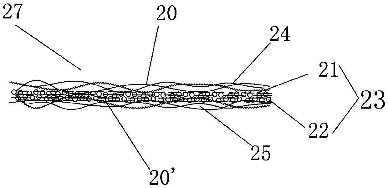 Water-absorbing wipe and manufacturing method thereof