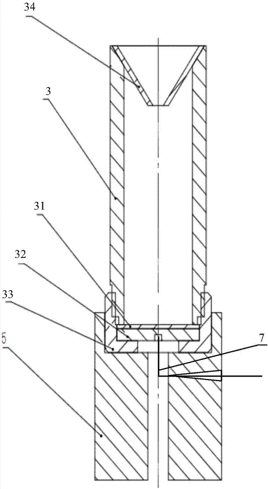 Device for manufacturing high-resolution alpha radiation source with magnetohydrodynamics electro-deposition method