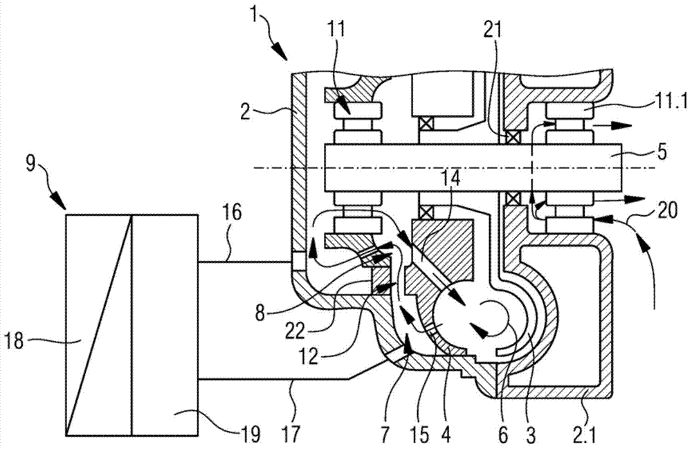 Retarder with improved bearing lubrication