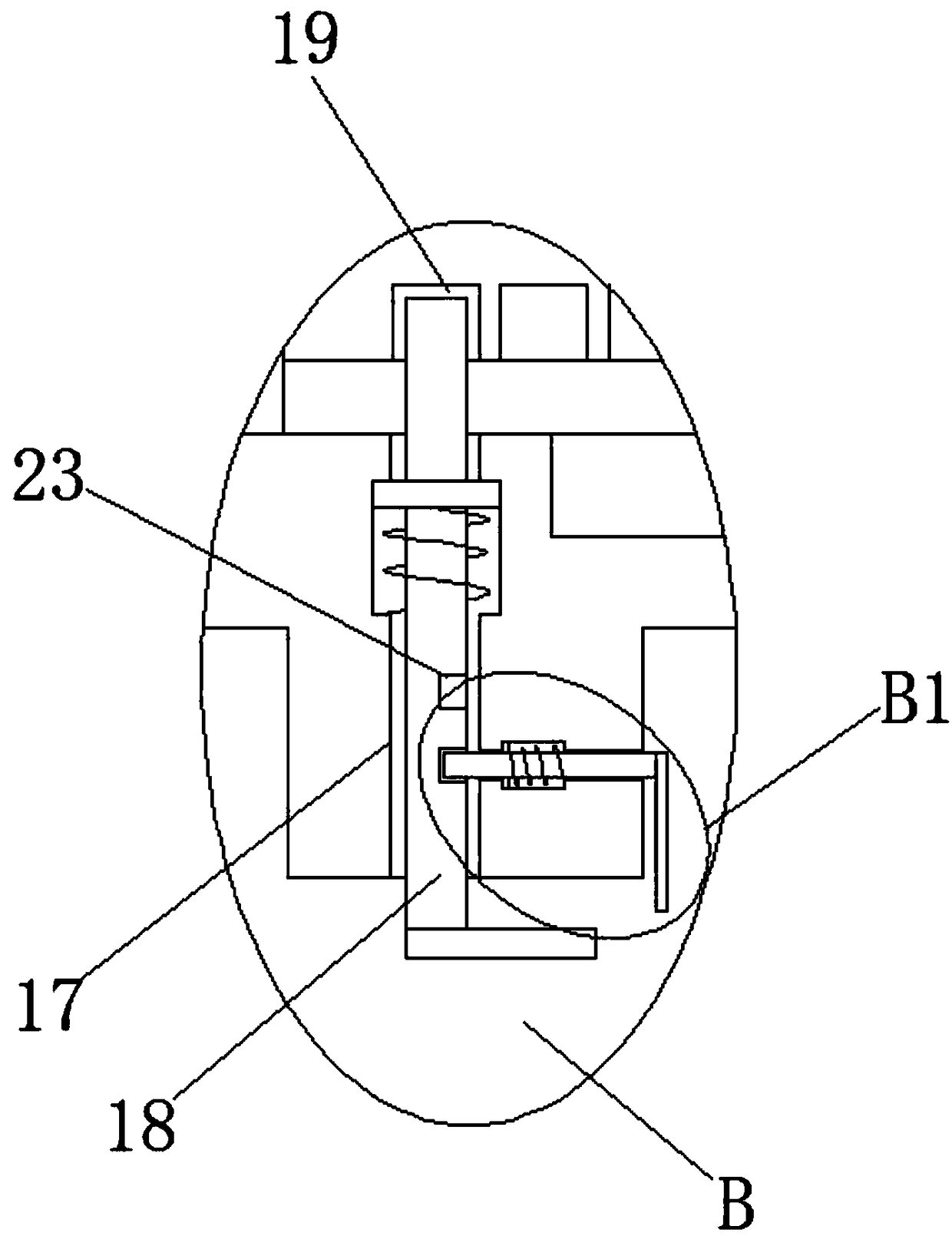 Clinical vaginal secretion sampling device for obstetrics and gynecology