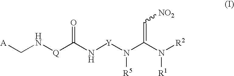 (Arylamidoanilino)nitroethylene compounds