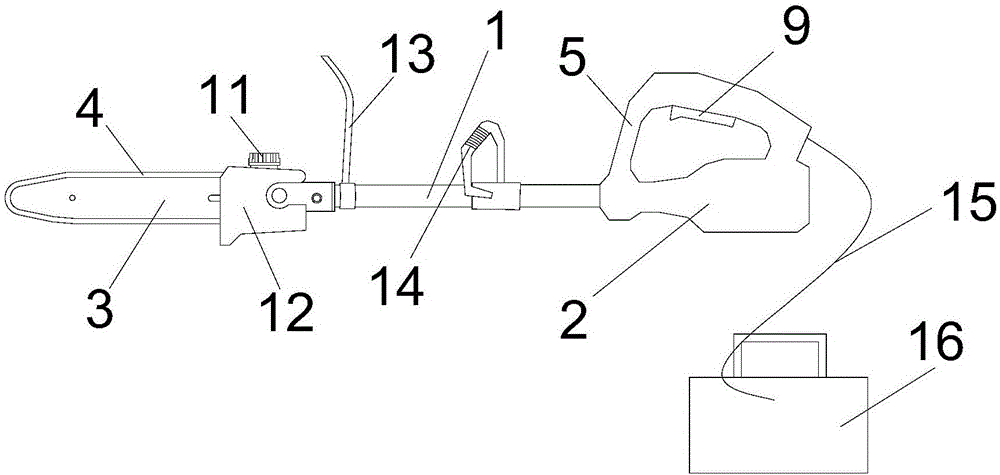 Electric chain saw