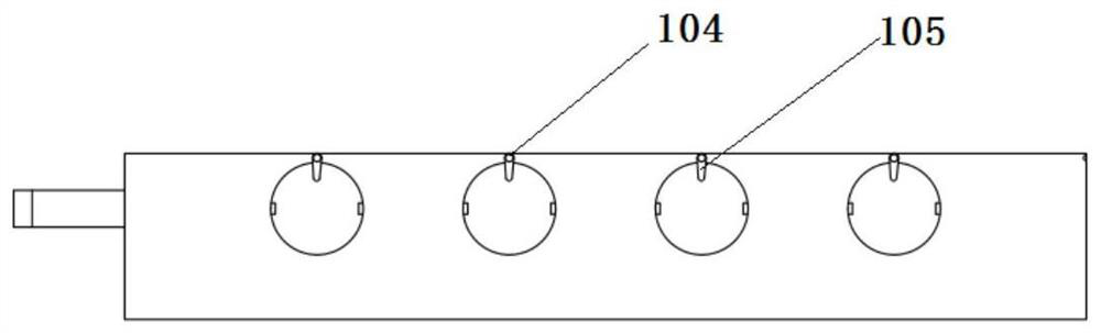 Core separation box for coal mine downhole waterpower reverse circulation continuous coring and method thereof