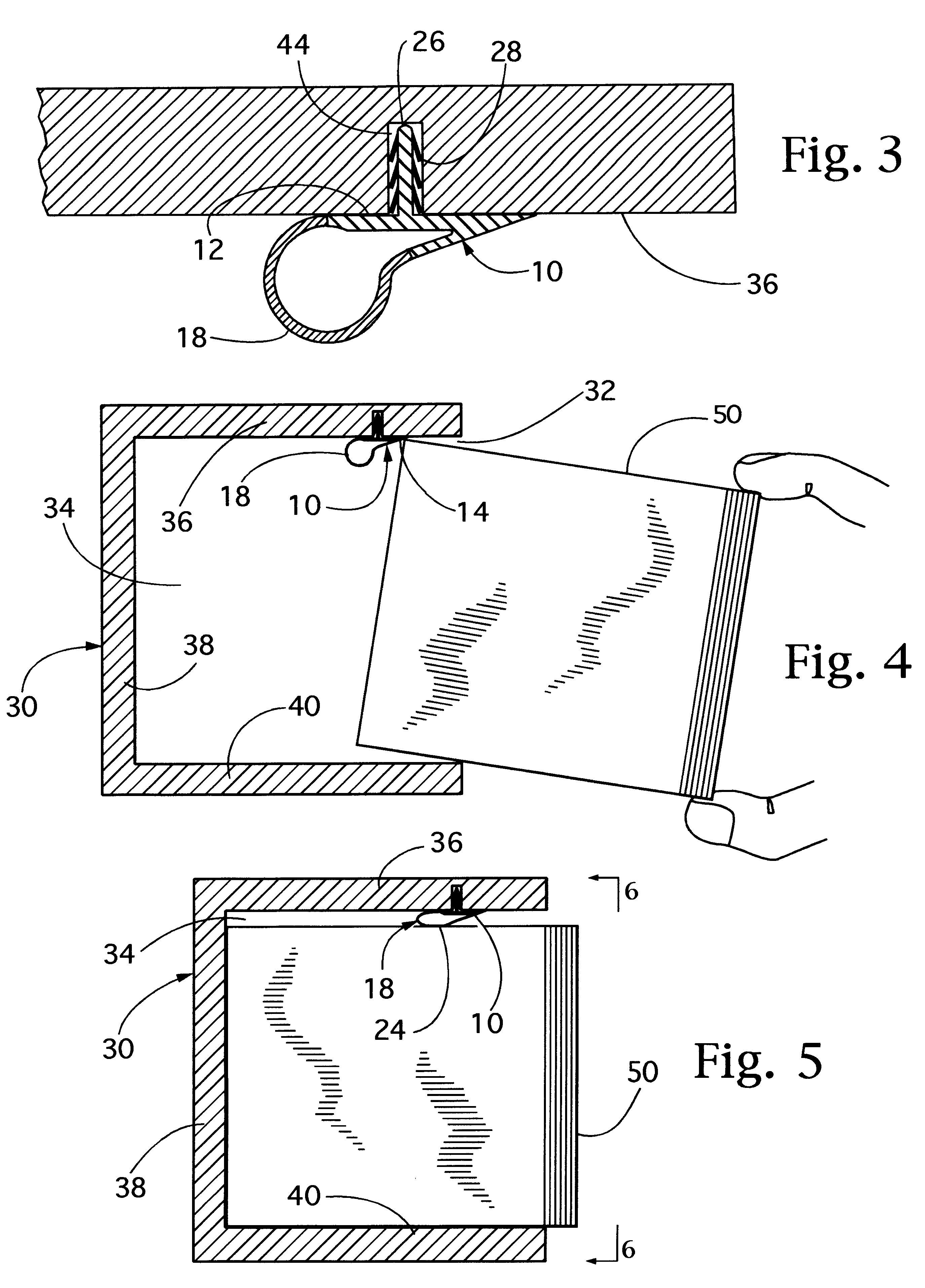 Holder with retaining device for compact disc and other media cases