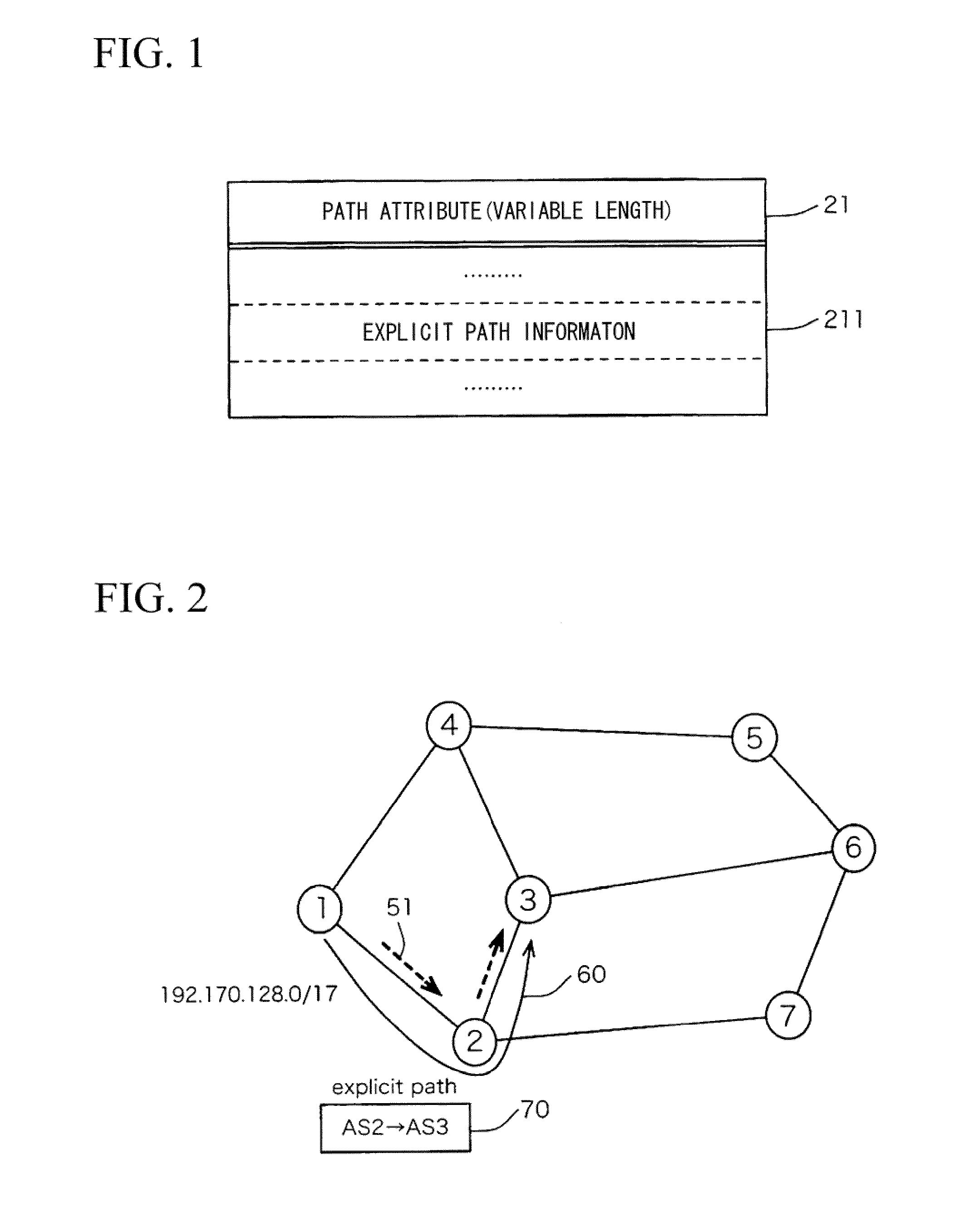 Path control method adapted to autonomous system routing protocol for communication network
