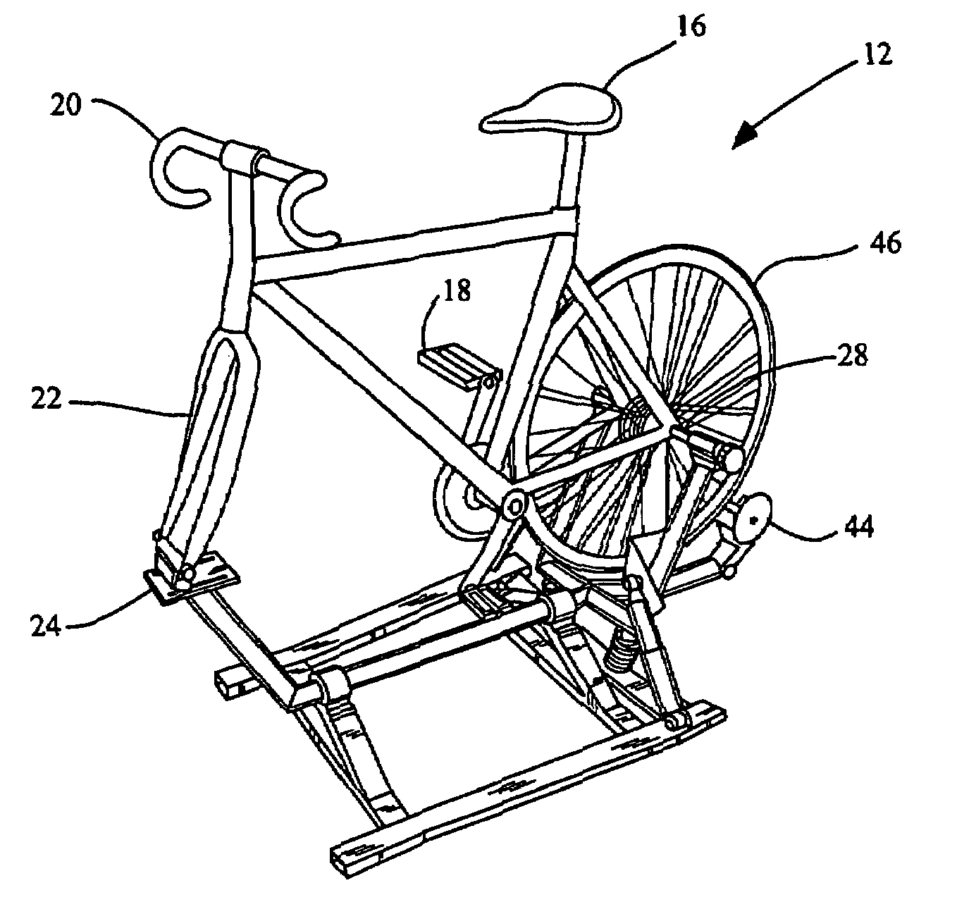 Bicycle trainer
