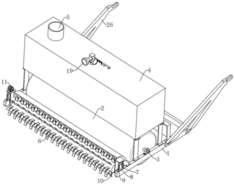 Construction device and construction method of expressway roadbed