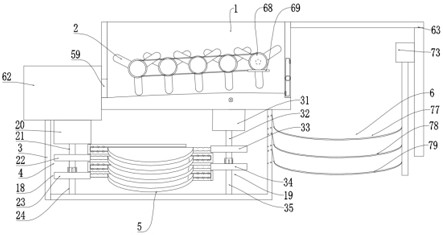 Self-flowing swivel for concrete sand and gravel recovery and separation