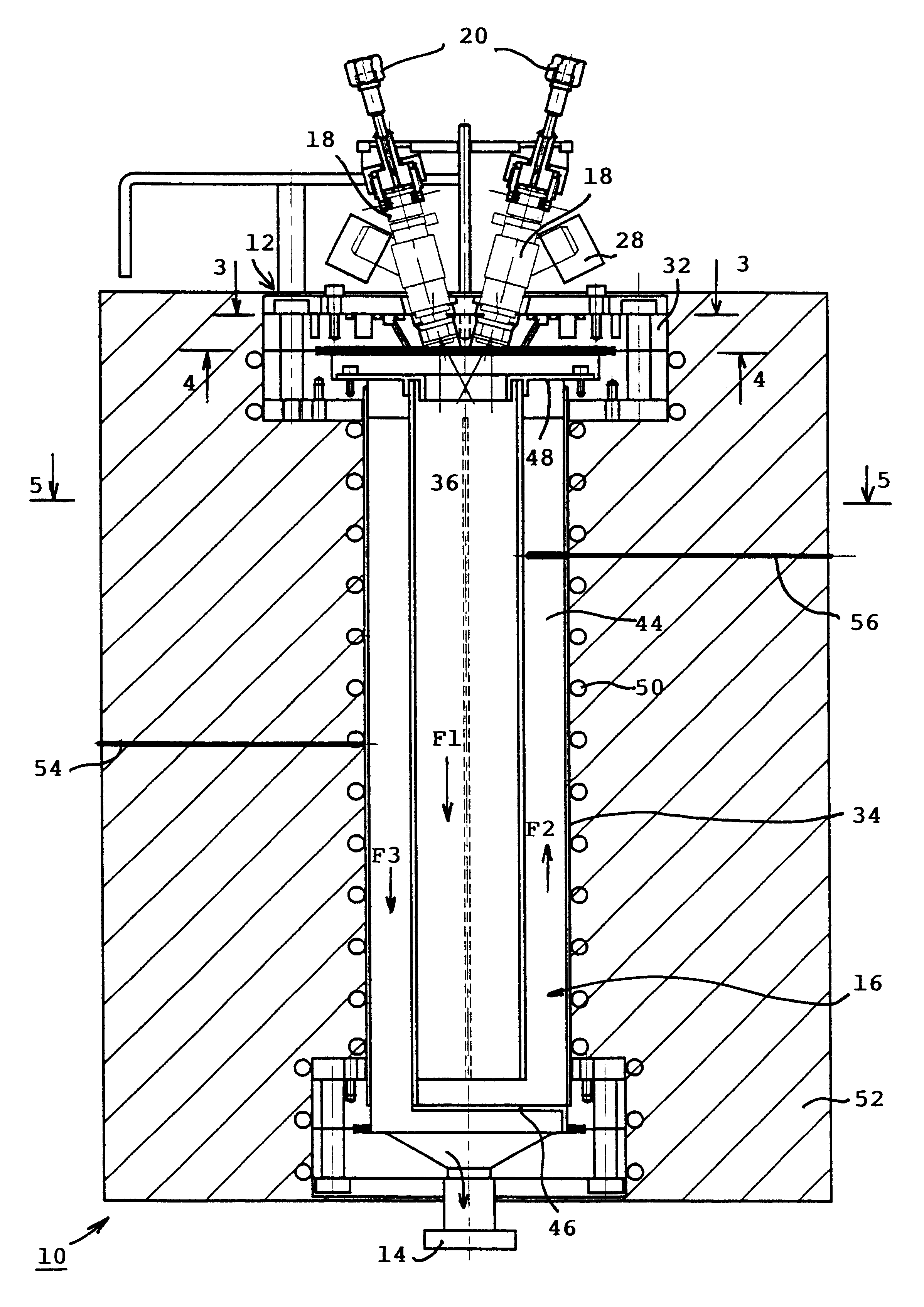 Process and apparatus for liquid delivery into a chemical vapor deposition chamber