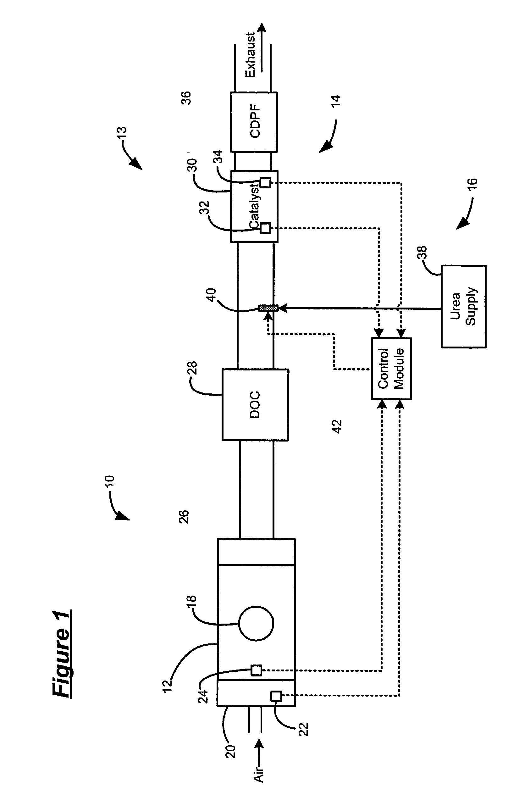 Exhaust treatment system diagnostic via ammonium nitrite decomposition