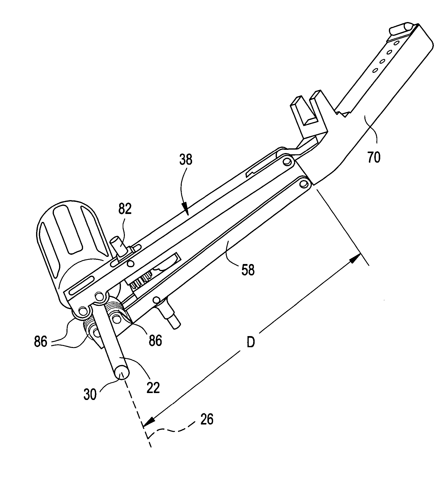 Universal attachment mechanism for attaching a tracking device to an instrument