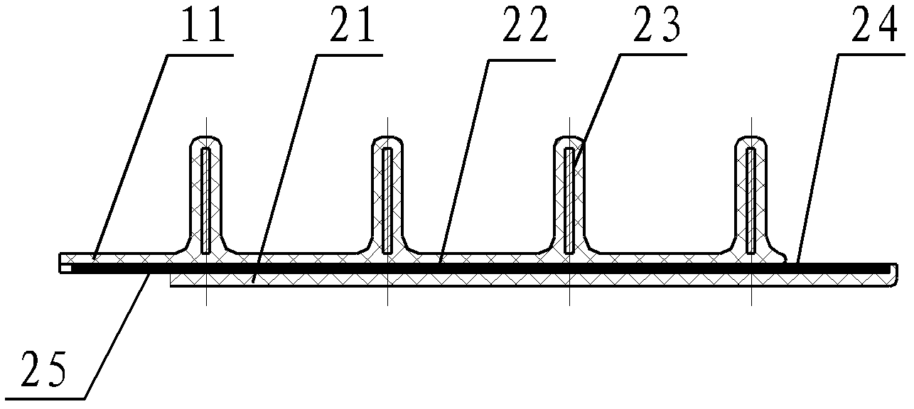 Double reinforced plastic composite water pipe, device and method for manufacturing water pipe, and special-shaped strip for manufacturing water pipe