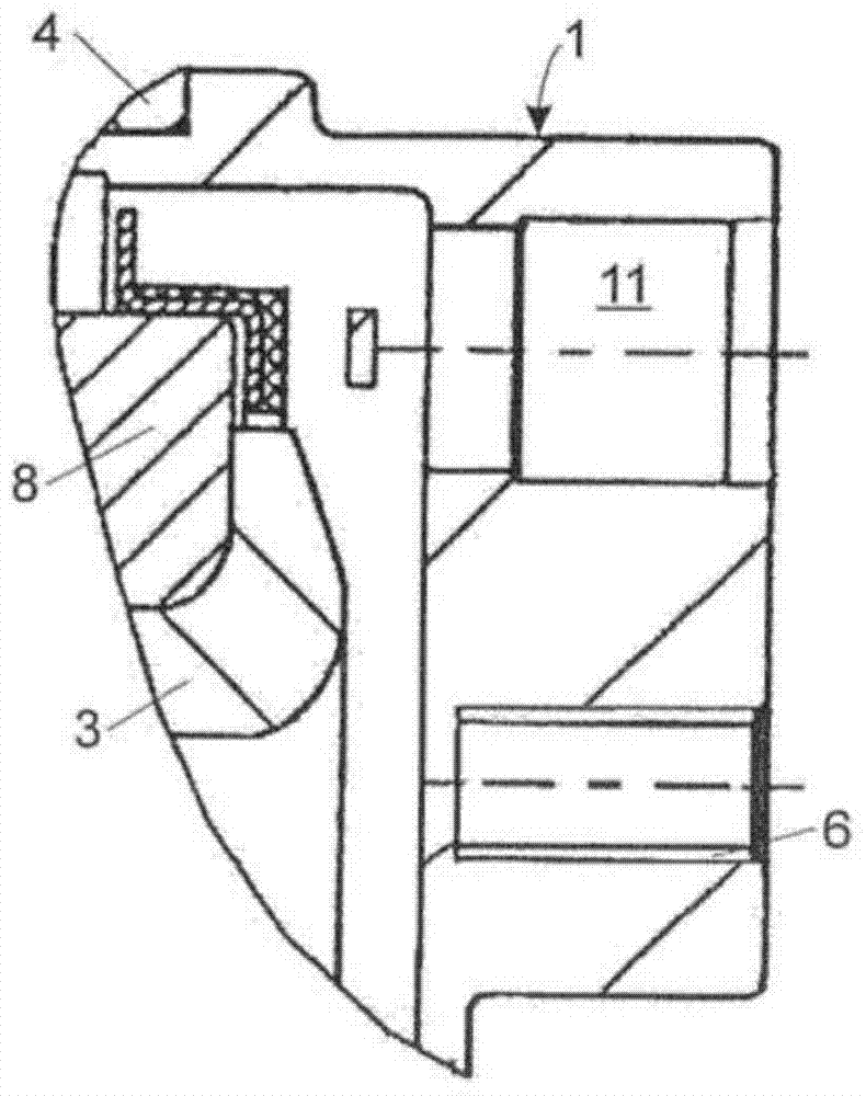 Wheel bearing cap and wheel bearing