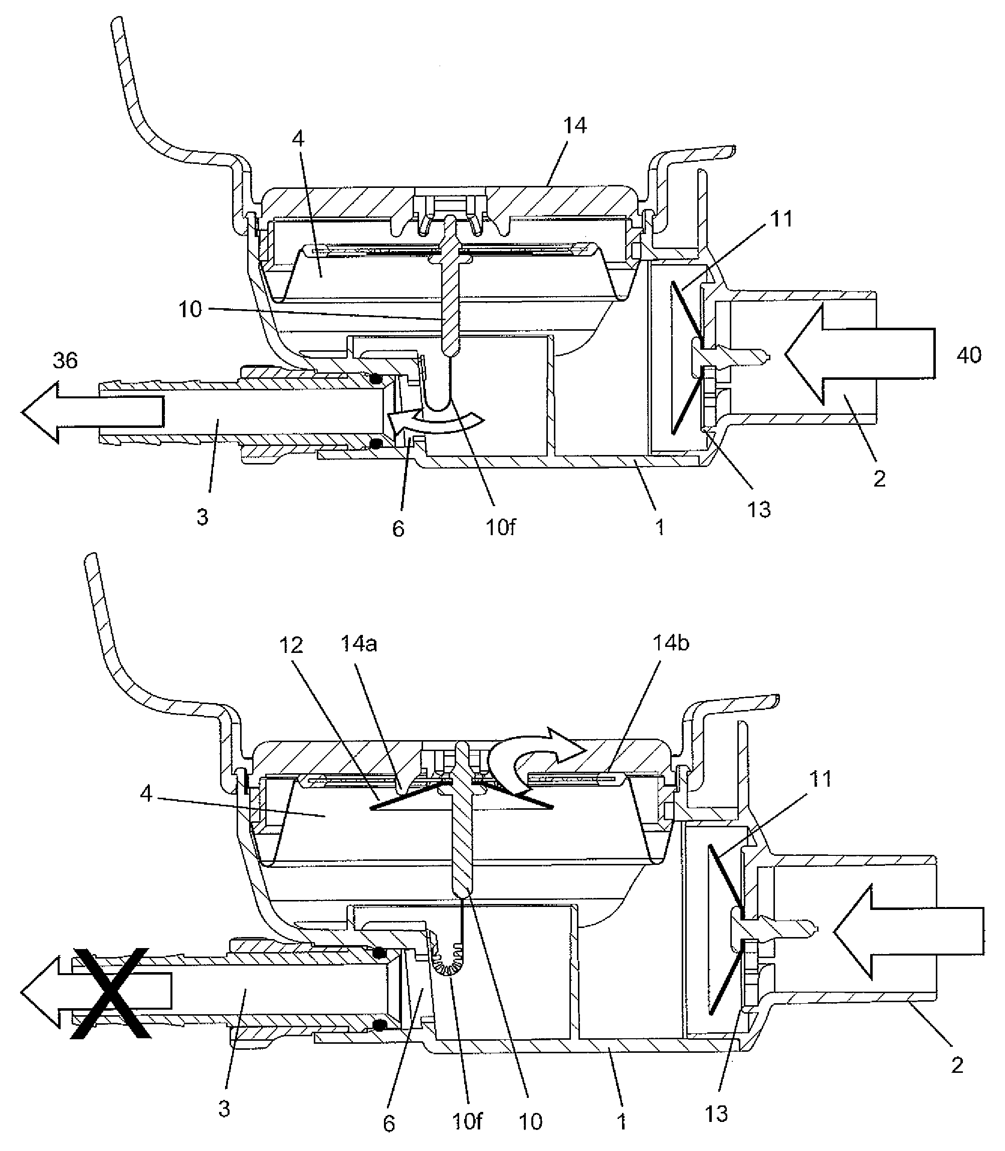 Vacuum demand valve