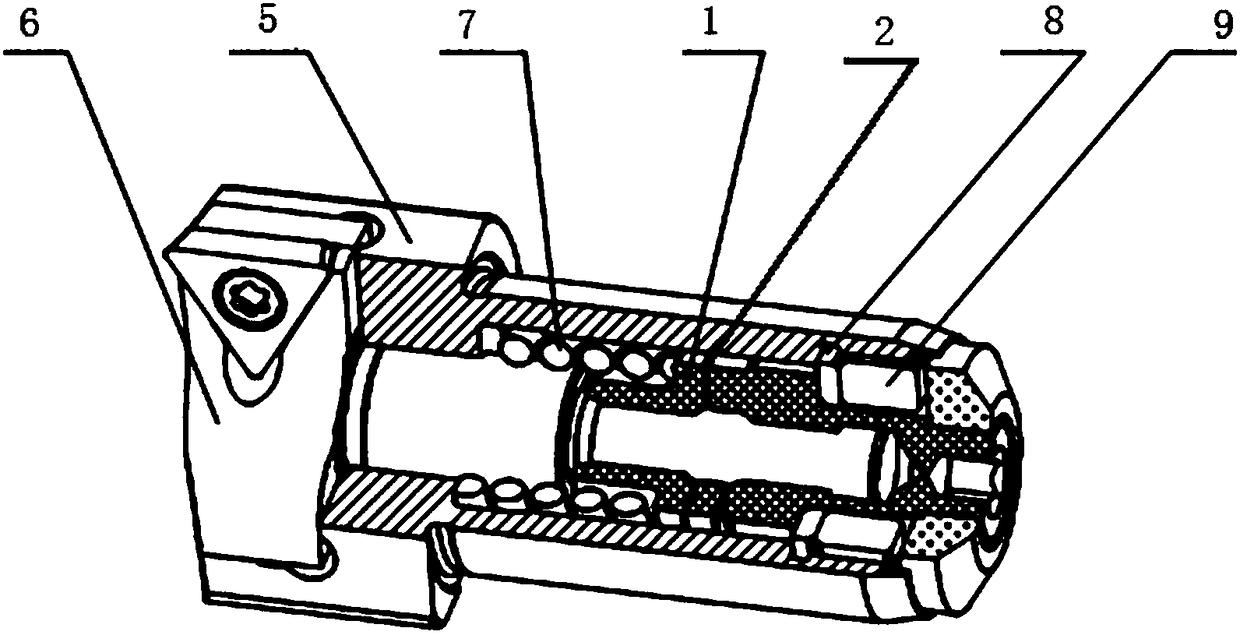 A rotary screw sleeve for a fine-tuning boring unit