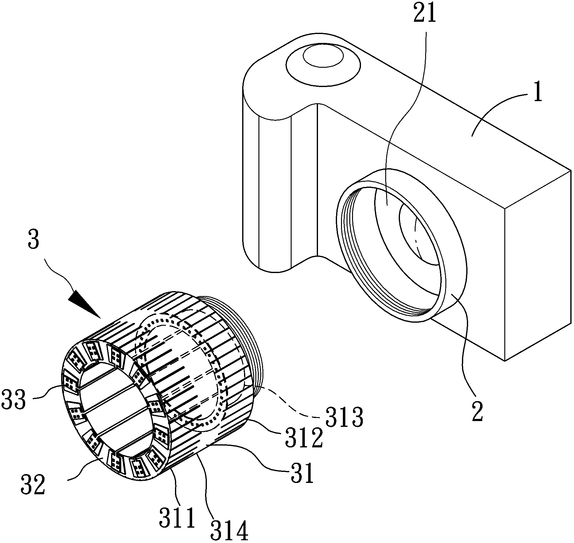 Microspur light supplement module with flexible circuit boards