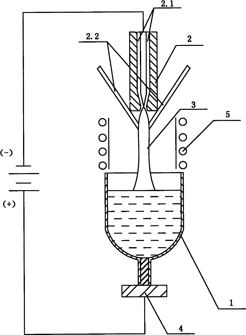Metal evaporating device and method for preparing ultrafine metal powder by using same