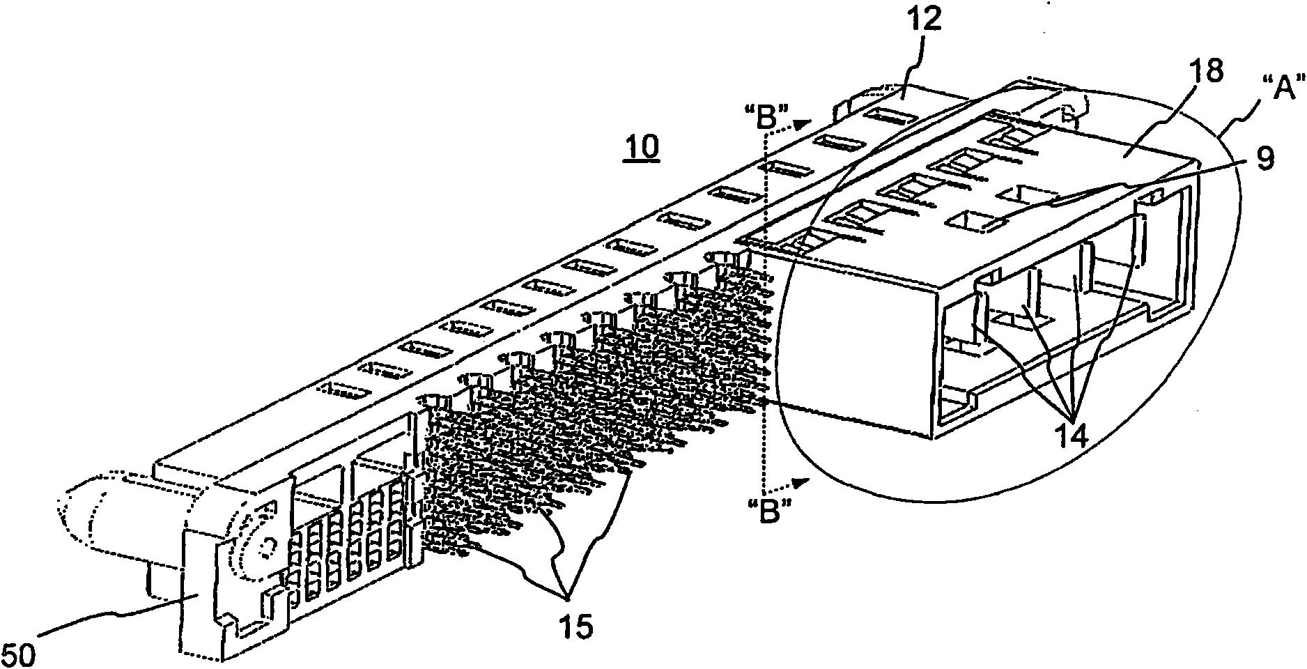 Power connectors with contact-retention features