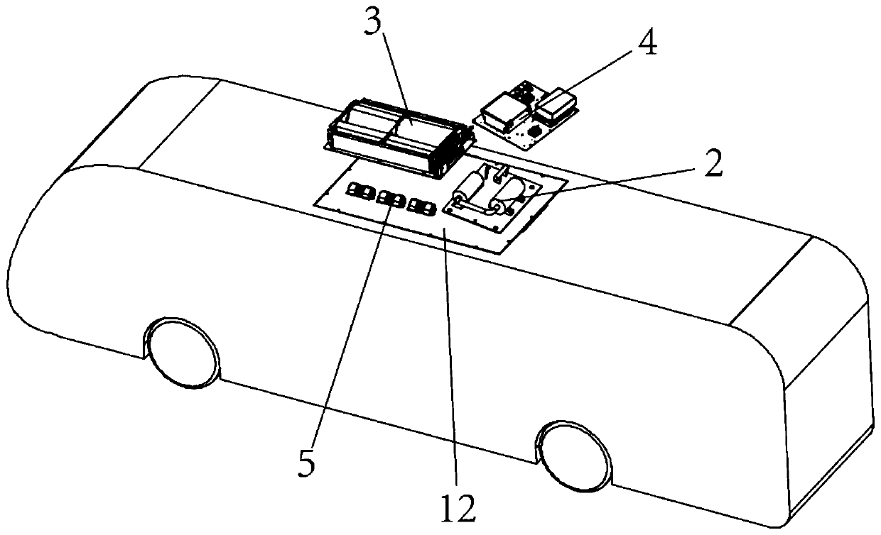 A kind of vehicle air conditioner and vehicle