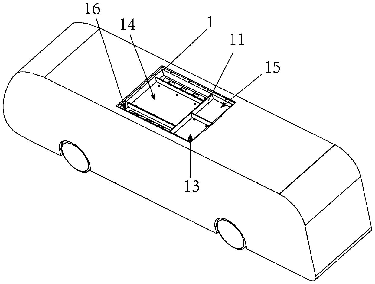 A kind of vehicle air conditioner and vehicle