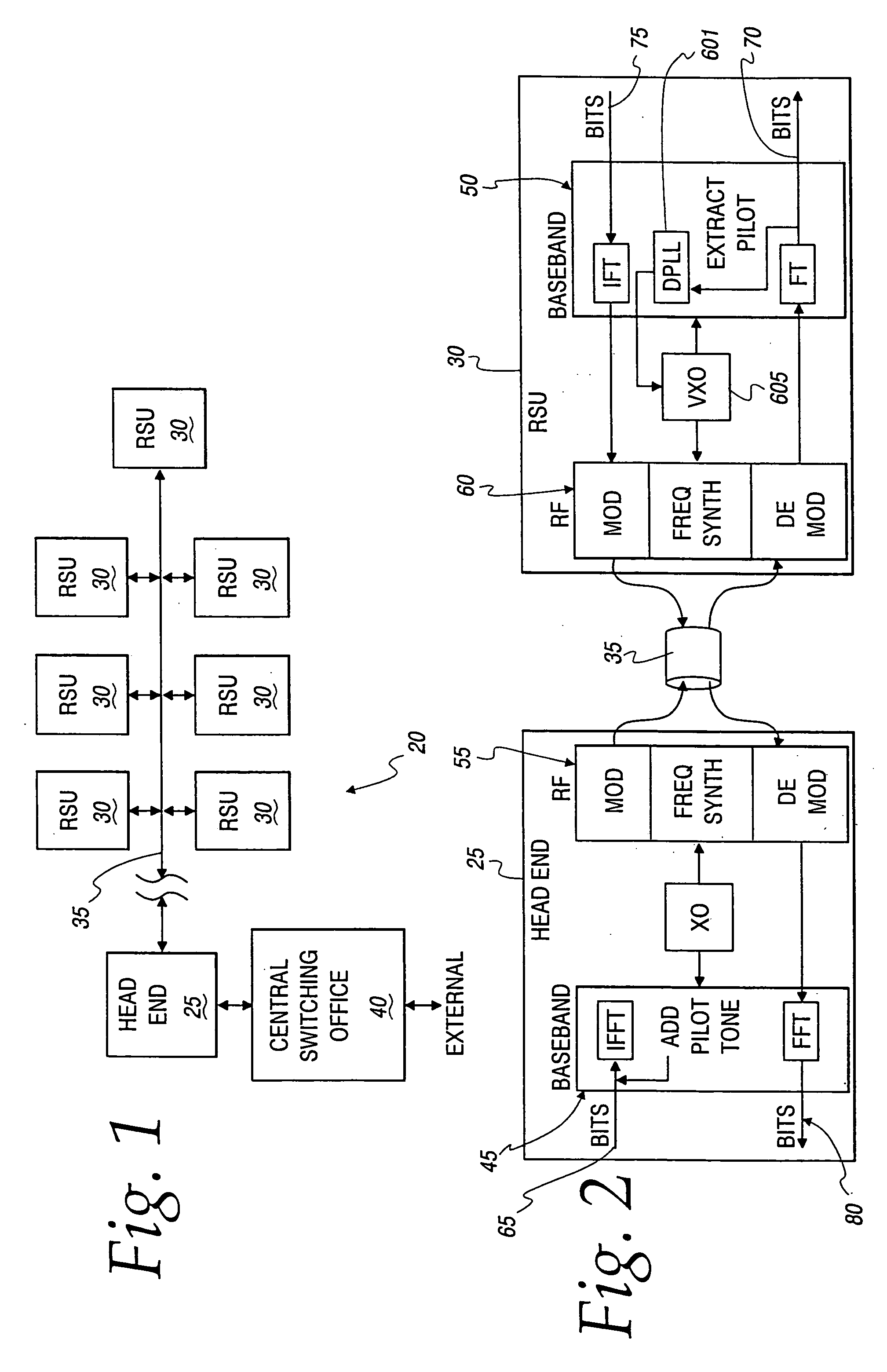 Apparatus and method for symbol alignment in a multi-point OFDM/DMT digital communications system