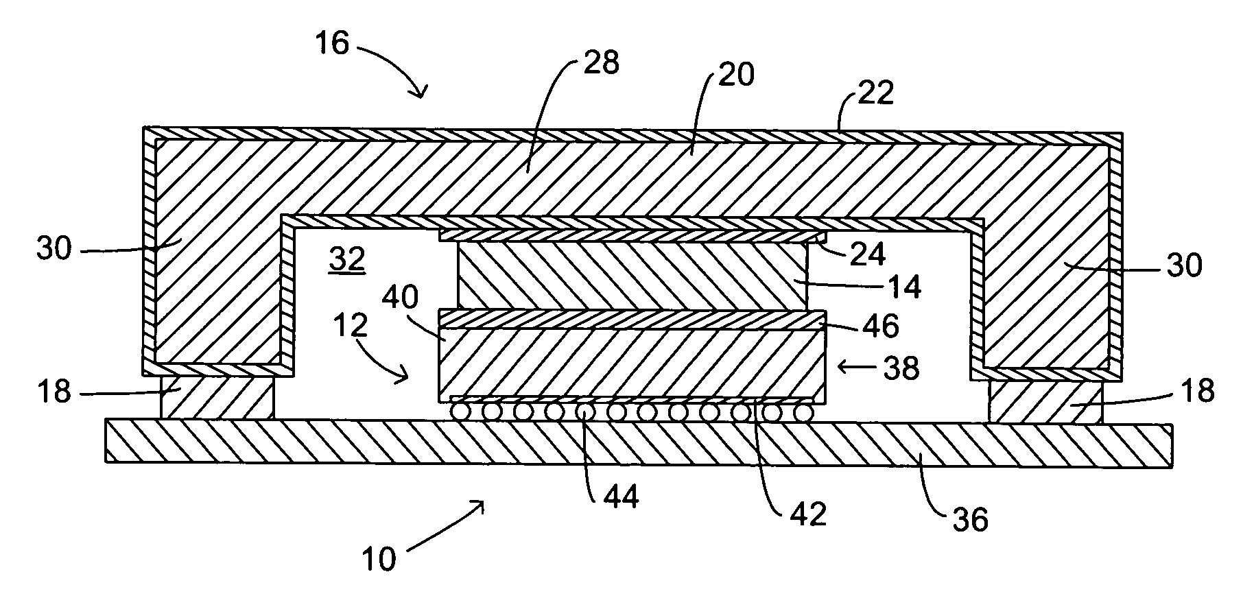 Electronic assembly having an indium wetting layer on a thermally conductive body