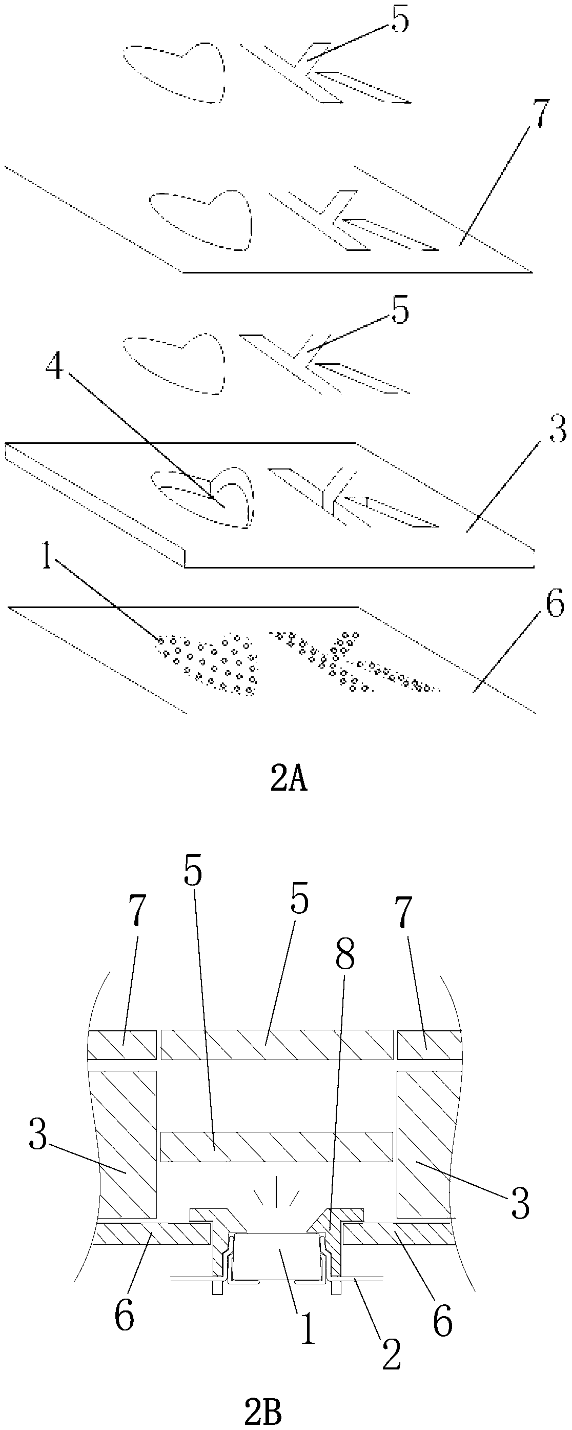 Light-emitting diode (LED) lighting plate