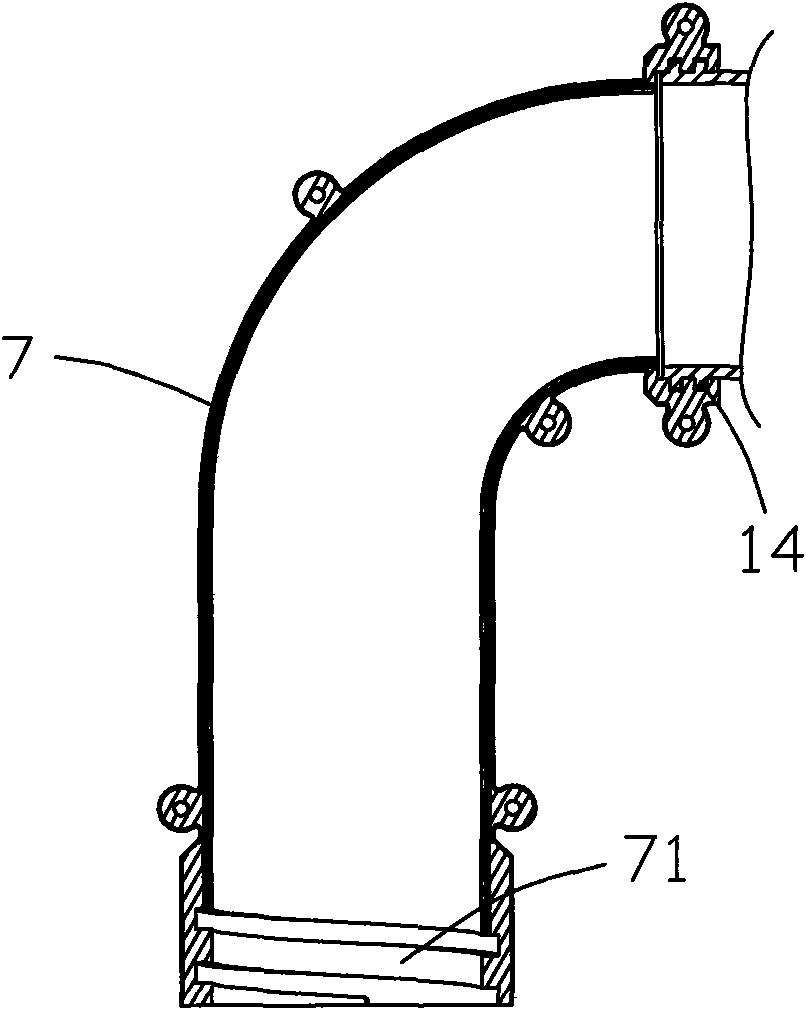 Novel suction system of piggyback cotton picker