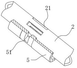 Grouting support anchor cable equipment for impact of drift ice on water diversion tunnel in cold and arid regions