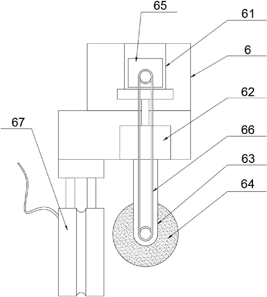 Double-head type mold cutting device
